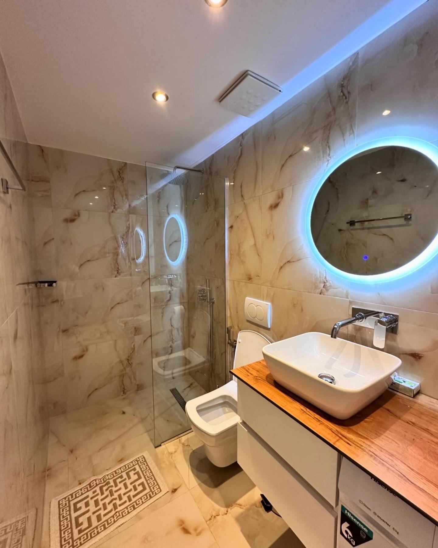 Panoramic Views Of Saranda Apartment Bagian luar foto